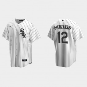 Men's Chicago White Sox A.J. Pierzynski White Replica Retired Player Jersey