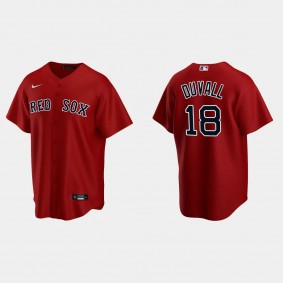 Boston Red Sox Adam Duvall Replica Alternate Jersey - Red