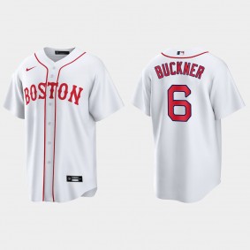 Boston Red Sox Bill Buckner 2021 Patriots' Day Replica Jersey - White