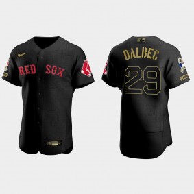 Bobby Dalbec Boston Red Sox 2021 Salute to Service Jersey - All Black