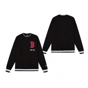 Boston Red Sox Logo Select Black Crewneck