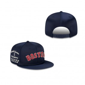 Boston Red Sox Satin Script 9FIFTY Snapback Hat