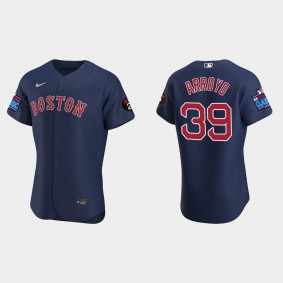 Christian Arroyo Boston Red Sox 2022 Little League Classic Authentic Jersey - Navy