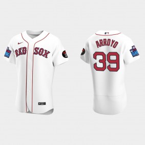 Christian Arroyo Boston Red Sox 2022 Little League Classic Authentic Jersey - White