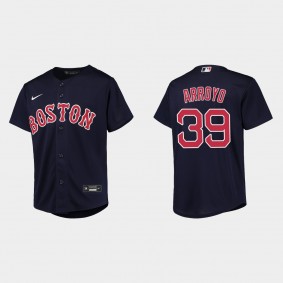 Youth Boston Red Sox Christian Arroyo Navy Replica Jersey