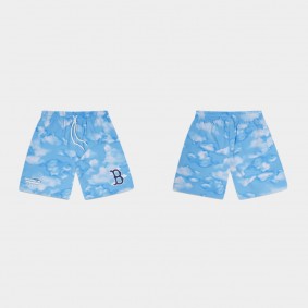 Boston Red Sox Blue Clouds Shorts