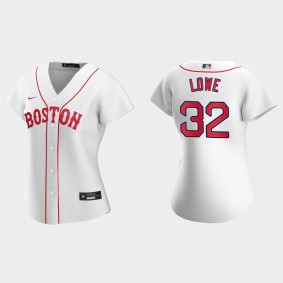 Women Boston Red Sox Derek Lowe White 2021 Patriots' Day Replica Jersey