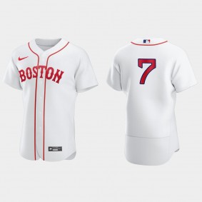 Dom DiMaggio Boston Red Sox 2021 Patriots' Day Authentic Jersey - White