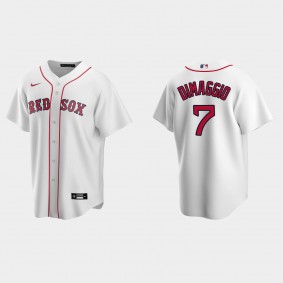 Men's Boston Red Sox Dom DiMaggio White Replica Retired Player Jersey