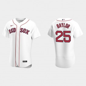 Men's Boston Red Sox Don Baylor White Authentic Retired Player Jersey