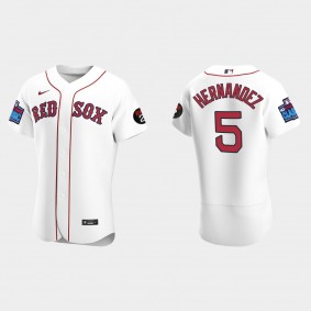 Enrique Hernandez Boston Red Sox 2022 Little League Classic Authentic Jersey - White