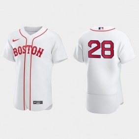 J.D. Martinez Boston Red Sox 2021 Patriots' Day Authentic Jersey - White