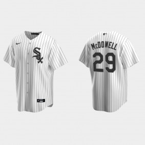 Men's Chicago White Sox Jack McDowell White Replica Retired Player Jersey