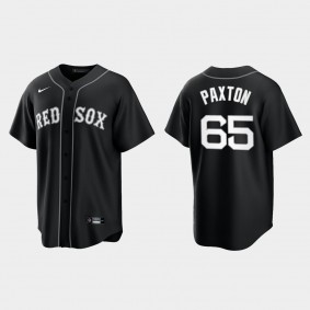 Boston Red Sox James Paxton Replica Official Jersey - Black White