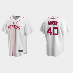 Men's Boston Red Sox Jarren Duran White Replica Alternate Jersey