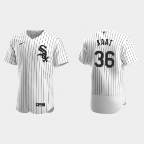 Men's Chicago White Sox Jim Kaat White Authentic Retired Player Jersey