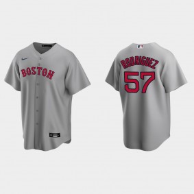 Boston Red Sox Joely Rodriguez Replica Road Jersey - Gray