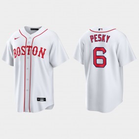 Boston Red Sox Johnny Pesky 2021 Patriots' Day Replica Jersey - White