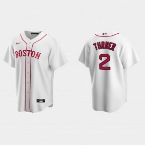 Boston Red Sox Justin Turner Replica Alternate Jersey - White