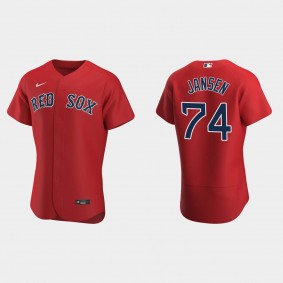 Kenley Jansen Boston Red Sox Authentic Alternate Jersey - Red