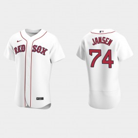 Kenley Jansen Boston Red Sox Authentic Home Jersey - White