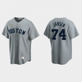 Kenley Jansen Boston Red Sox Cooperstown Collection Road Jersey - Gray