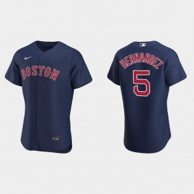 Kike Hernandez Boston Red Sox Authentic Alternate Jersey - Navy