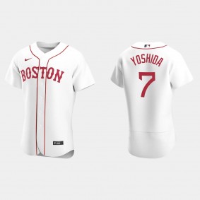 Masataka Yoshida Boston Red Sox Authentic Alternate Jersey - White