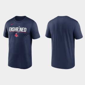 Men's Boston Red Sox David Ortiz Navy Legend Enshrined T-Shirt