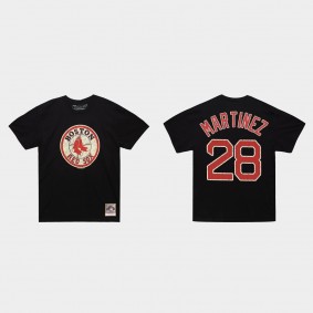 Men's Boston Red Sox J.D. Martinez Black Under the Lights T-Shirt