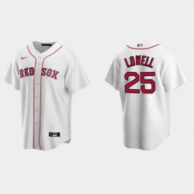 Men's Boston Red Sox Mike Lowell White Replica Retired Player Jersey