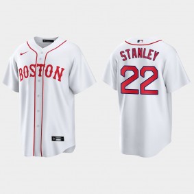 Boston Red Sox Mike Stanley 2021 Patriots' Day Replica Jersey - White