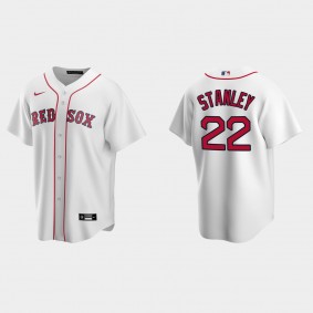 Men's Boston Red Sox Mike Stanley White Replica Retired Player Jersey