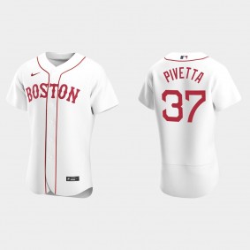 Nick Pivetta #37 Boston Red Sox Authentic Alternate Jersey - White