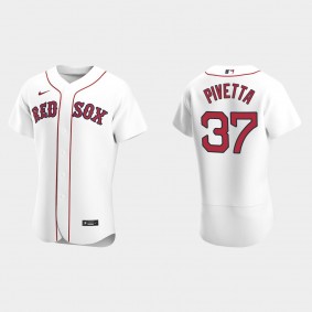 Nick Pivetta #37 Boston Red Sox Authentic Home Jersey - White