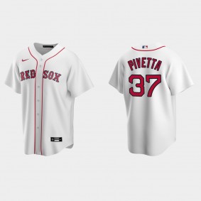 Boston Red Sox #37 Nick Pivetta Replica Home Jersey - White