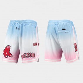 Boston Red Sox Blue Pink Ombre Pro Standard Shorts