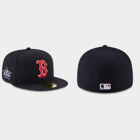 Men's Boston Red Sox 2021 MLB All-Star Game Navy Workout Sidepatch 59FIFTY Hat