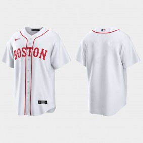 Boston Red Sox 2021 Patriots' Day Replica Jersey - White