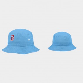 Men's Boston Red Sox Ballpark Light Blue Bucket Hat