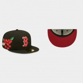 Men's Boston Red Sox Fruit Black 59FIFTY Fitted Hat