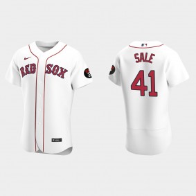 Chris Sale Boston Red Sox Authentic Jerry Remy Jersey - White