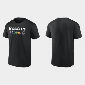 Men's Boston Red Sox Black City Pride T-Shirt