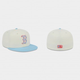 Men's Boston Red Sox Colorpack White Blue 59FIFTY Fitted Hat