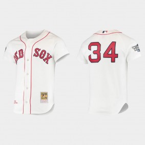 David Ortiz Boston Red Sox 2004 Cooperstown Collection Authentic Jersey - White