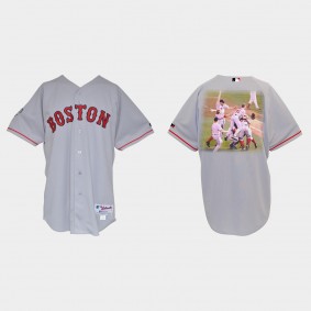 Boston Red Sox 4-3 for the ALCS Graphic Jersey - Gray