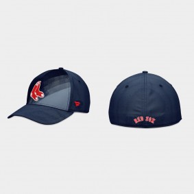 Men's Boston Red Sox Iconic Gradient Navy Flex Hat