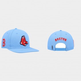 Men's Boston Red Sox Classic Wool Light Blue Snapback Hat