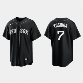 Boston Red Sox Masataka Yoshida Replica Official Jersey - Black White