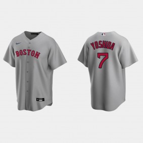 Boston Red Sox Masataka Yoshida Replica Road Jersey - Gray